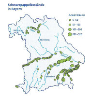 Schwarzpappel_Verbreitung Bayern